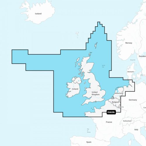 Navionics Platinum+ Velika Britanija, Irska in Nizozemska (EU628L)