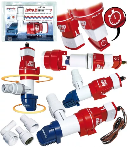 Samodejna črpalka za čoln Rule 900S 57 l