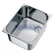 Umivalnik iz nerjavečega jekla 300x170 mm