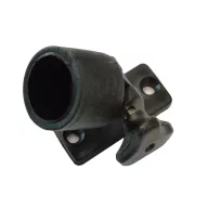 Podplat Bimini, raven, plastika, poševno, par črn, 22 mm
