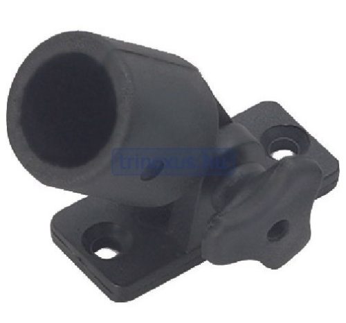 Podplat Bimini, raven, plastika, poševno, par črn, 22 mm