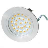 Vgradna svetilka za omaro z 24 LED diodami iz aluminija