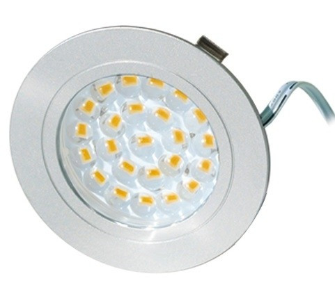 Vgradna svetilka za omaro z 24 LED diodami iz aluminija