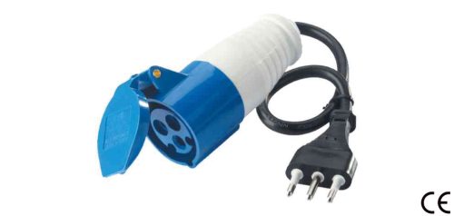 Vtičnica adapterja za obalni tok 250 V / 16 A