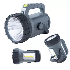 LED ročna svetilka, vodoodporna, ponovno polnljiva,