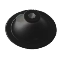 Plastični podstavek za drog za zastavo, črne barve