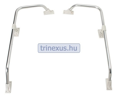 56 cm ukrivljeno z aluminijasto-plastičnim podplatom v enem paru ročk