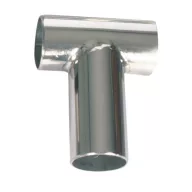 Korlátcsatlakozó T idom 90 fok 22 mm inox EVA