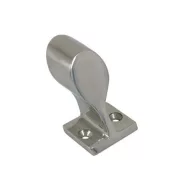 Korlátcsatlakozó vég idom 60 fok 25 mm inox EVA
