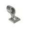 Korlátcsatlakozó vég idom 120 fok 25 mm inox EVA
