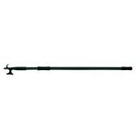 Črni teleskopski kljukasti drog 210/123cm
