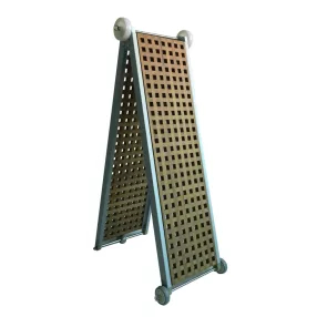 Hajóhíd összecsukható alu/teak EVA