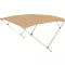 Bež streha Bimini 225x190-210x129 cm EVA