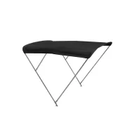 Bimini tető fix keret fekete 210 x 190 x 130 cm EVA