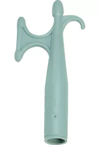 Glava jig glave iz plastike, dvojna