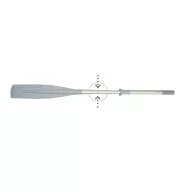 Evező gumicsónakhoz kétrészes ALU 71 / 135 cm EVA