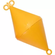 Dvojni stožec z dvojno rumeno konico 32 * 75 cm