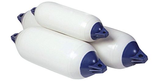 Fenderl 9 x 31 cm bel z modrim koncem