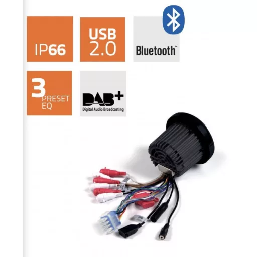 Hertz HMR 10 D digitalni pomorski medijski predvajalnik z DAB+ tunerjem
