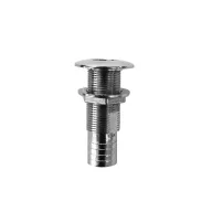 Kivezető cső testen át inox 318 x 92 mm EVA