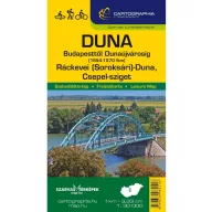   Knjiga, vodna karta Donava Budimpešta-Dunaújváros (MADŽARSKA)