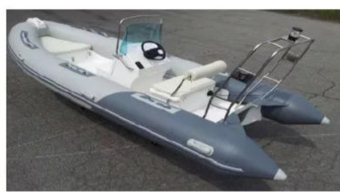 Dawn Marine RIB BOOT 430A svetlo/temno siva