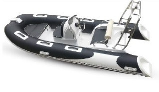 Dawn Marine RIB BOOT 390C črno in belo