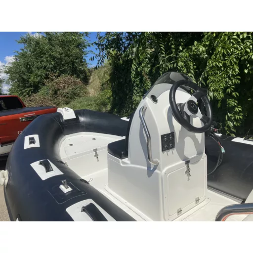 Dawn Marine RIB BOOT 390C črno in belo