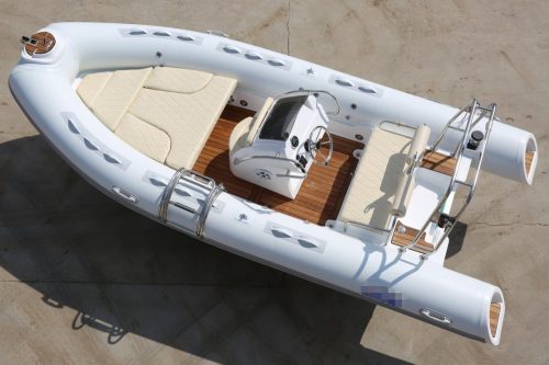 Dawn Marine RIB BOOT 520E svetlo siva / bela