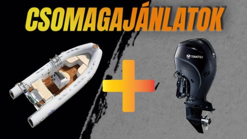 Dawn Marine RIB 520E Bela/Svetlo siva + Tohatsu MFS 100A ETL