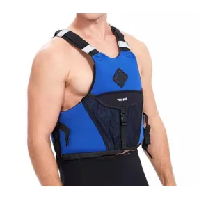 Neoprenska plavalna jopič Farfalla modra XL