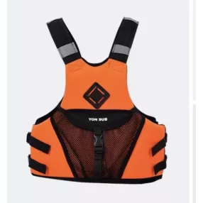 Neoprenska plavalna jopič Farfalla oranžna XL