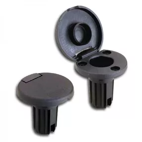   Podnožje s pokrovom za okroglo svetilko iz plastike za 2 žici