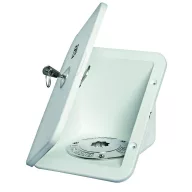 Üzemanyag betöltő rekesz műanyag 190 x 148 mm fehér EVA