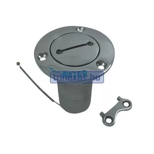 Vrat za točenje goriva z zaklepom, raven iz nerjavečega jekla