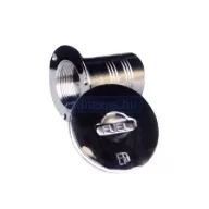 Vstop za gorivo raven, nerjaveče jeklo 50 mm