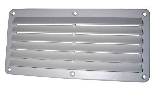 Plastična prezračevalna plošča 260 x 127 mm bela