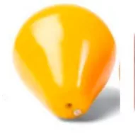 Označevalna plovka hruškasto rumena premer 15 cm CTR