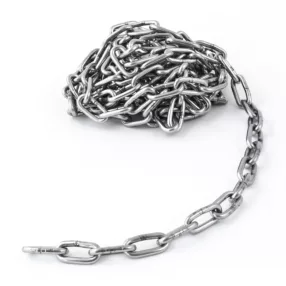   Kratek verižni člen iz nerjavečega jekla 10 mm iz AISI 316