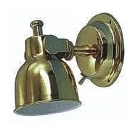 Luč za ležišče DE LUXE, lakirano medenino, 75 mm    15W