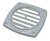 Ventilator za 3" cev bel raven