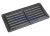 Prezračevalna rešetka iz črnega plastike 260x125mm