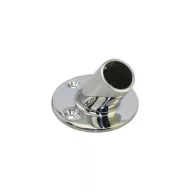 Nerjaveče jeklo - končni del ograje 60° okrogel 22 mm