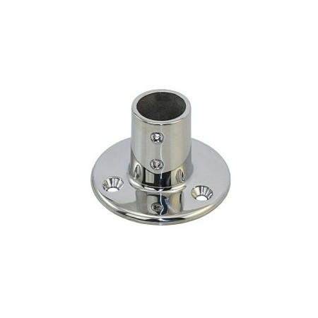 Nerjaveče jeklo - končni del ograje 90° okrogel 22 mm