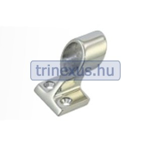 Nosilec ograje iz nerjavečega jekla, srednja opora 60° 22 mm