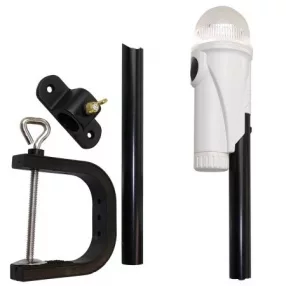   LED navigacijska luč signal bela z 645 mm drogom za privijanje