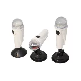 LED navigacijska luč signal bela z sesalnim podstavkom