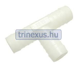 T-cevni priključek. Premer 16 mm Dolžina 81 mm POM (VP=5 kos)