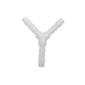 Y-spojka cevi. Premer 10 mm Dolžina 54 mm POM (VP=5 kosov)