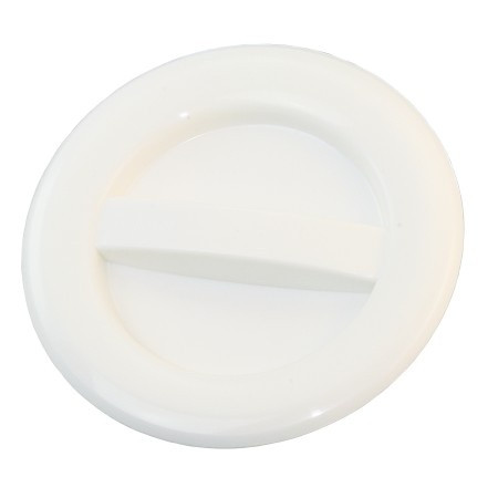 Pokrov predala za shranjevanje, okrogel, plastika 235 mm bel LIN